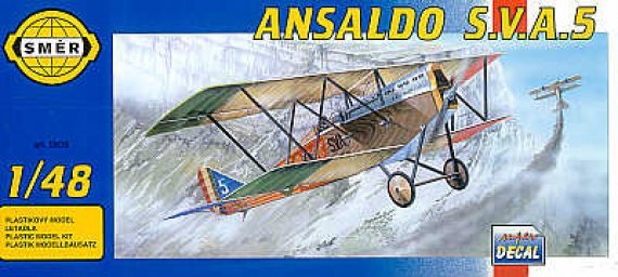 Smer 1/50 Ansaldo SVA.5 Maquette avion