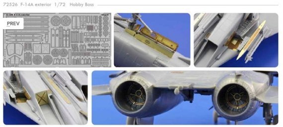 1/72  F-14A exterior