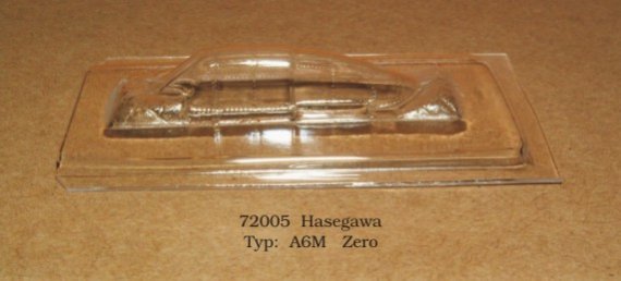 1/72 Vacu Canopy A6M Zero (HAS)