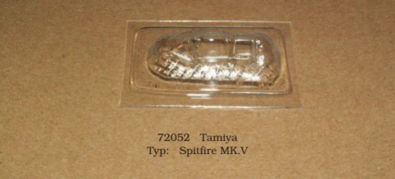 1/72 Vacu Canopy Spitfire Mk.V (TAM)