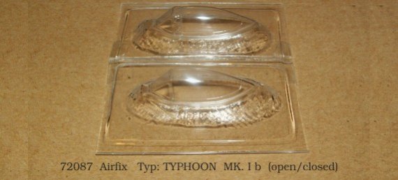 1/72 Hawker Typhoon Mk.IB open/closed