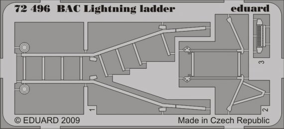1/72 BAC Lightning ladder (TRUMP)