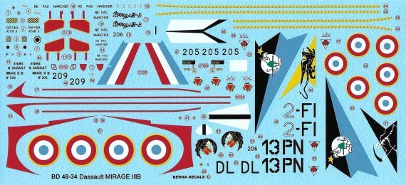 1/48 Dassault-Mirage IIIB