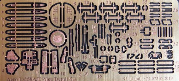 1/72 Aero L-159A/E Alca Detail Set