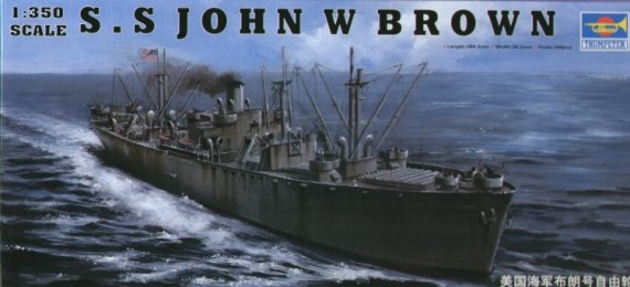 Trumpeter 1/350 S.S. John W. Brown Schiffsmodellbausatz