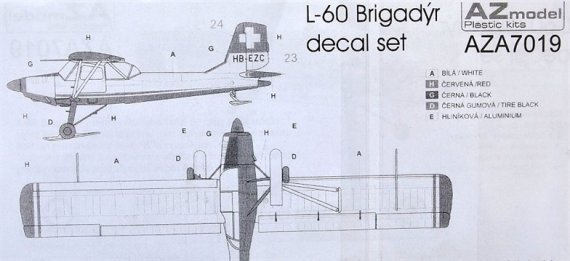 1/72 Decal for L-60 Brigadyr