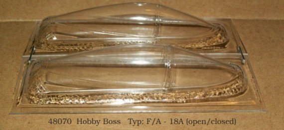 1/48 McDonnell-Douglas F/A-18A Hornet open/closed