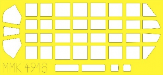 1/48 Saab B17A/B17B canopy mask