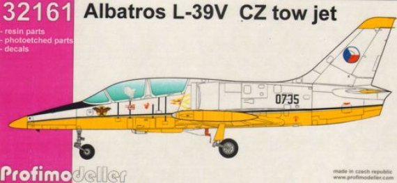 1/32 Aero L-39V tow version for Aero L-39 Albatros, conversion