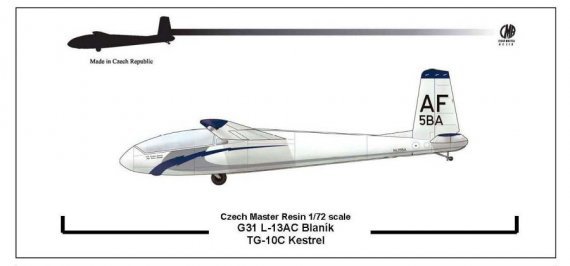 1/72 LET L-13AC Blank/TG-10C Kestrel (CZ, USAF)