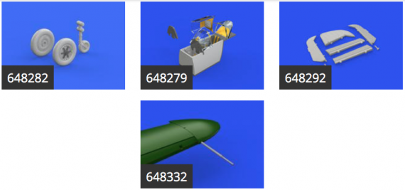 1/48 Messerschmitt Bf-109F-2/Bf-109F-4 essential