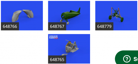 BIGSIN 1/48 F4F-3 with telescopic gunsight ESSENTIAL