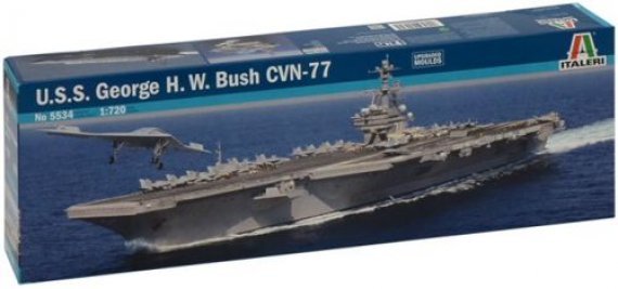 1/720 U.S.S. George H.W.Bush CVN 77