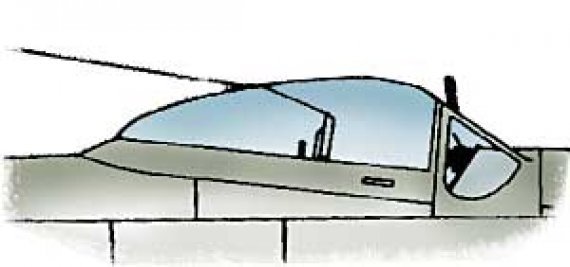 1/72 P-51D Dallas Vacuform Canopy. 2 pieces. For Hasegawa kits