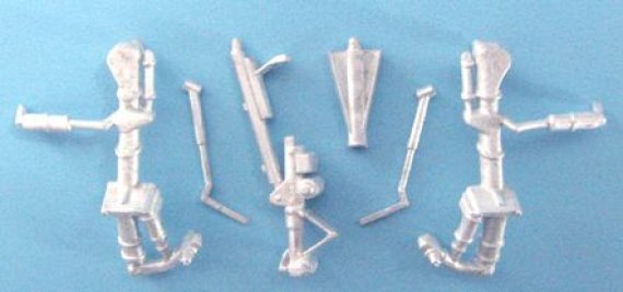 Scale Aircraft Conversions Mirage F.1 Carrello Metallo 1/48