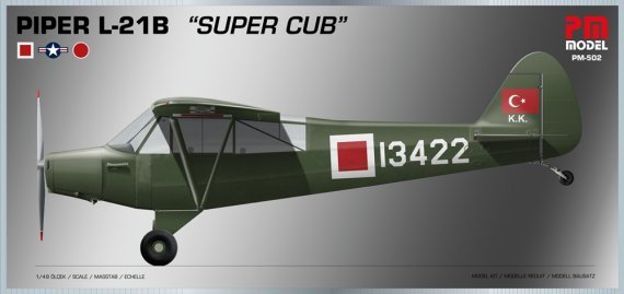 1/48 Piper L-21B Super Cub Turkish Air Force
