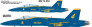 1/72 McDonnell-Douglas F/A-18A/B/C/D Hornet US Navy Blue Angels image 5