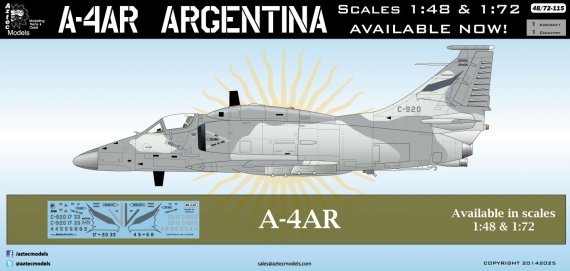 1/48 Douglas A-4AR Argentina