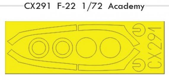 1/72 F-22 Academy