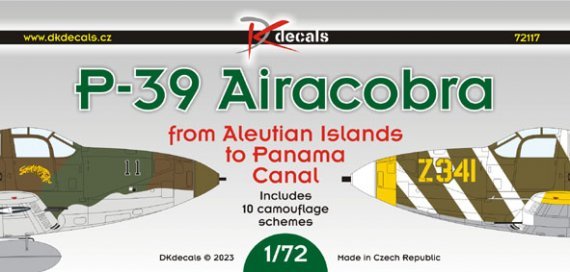 1/72 P-39 Airacobra from Aleutian Island to Panama Canal