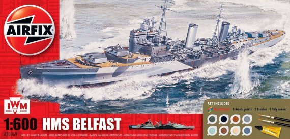 1/600 HMS Belfast (Starter or gift sets)