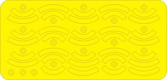 1/32 Republic F-105D Thunderchief Mk.82 Bomb Stripes