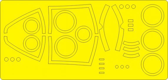 1/32 Northrop F-5E Tiger II Paint Mask Basic
