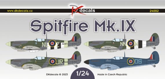1/24 Spitfire Mk.IXc Part 2 decal