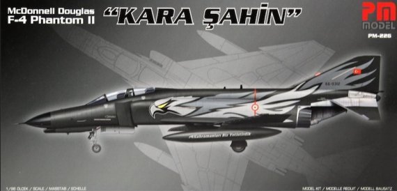 1/96 McDonnell F-4 Phantom II Kara ahin