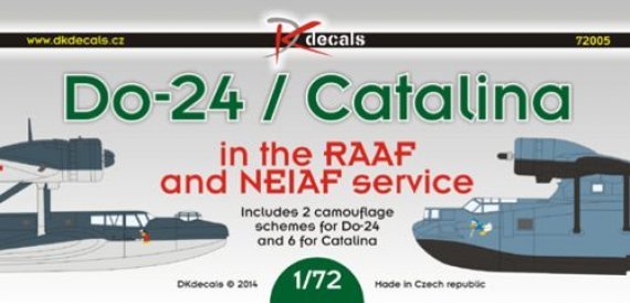 1/72 Dornier Do 24T & Catalina in RAAF and NEIAF (2 + 6 camo sch