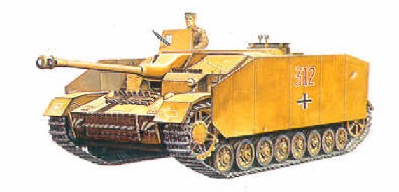 1/35 Sturmgeshutz IV assault tank