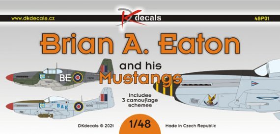 1/48 Brian A. Eaton and his Mustangs decal