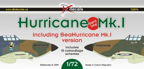 1/72 Hurricane Mk.I Part 1