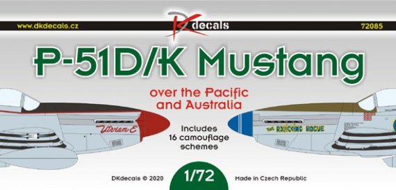 1/72 P-51D/K Mustang o.Pacific/Australia decal