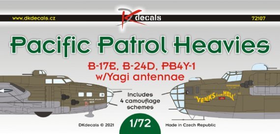 1/72 Pacific Patrol Heavies with Yagi ant. decal