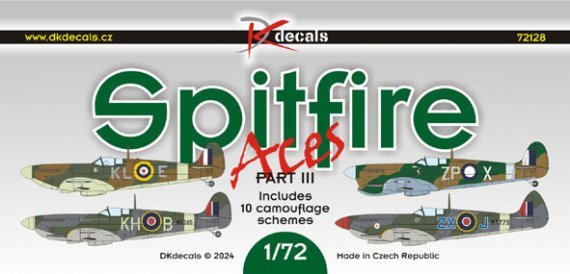 1/72 Spitfire Aces 10x camouflages Part III.