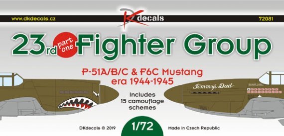 1/72 23rd Fighter Group 1944-45, part 1