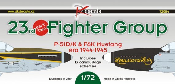 1/72 23rd Fighter Group 1944-45, part 2