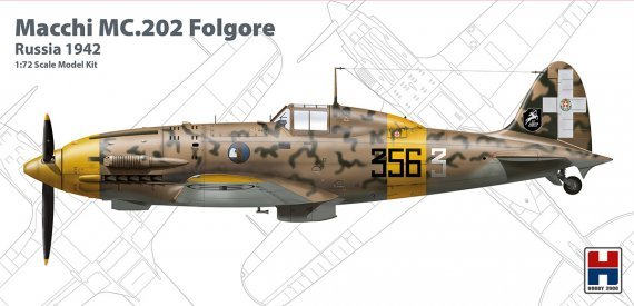 1/72 Macchi MC.202 Folgor Russia 1942