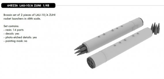 BRASSIN 1/48 LAU-10/A ZUNI