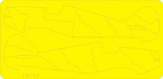 1/48 Hawker Hurricane Mk.I camouflage scheme B 1/48 (for Airfix)