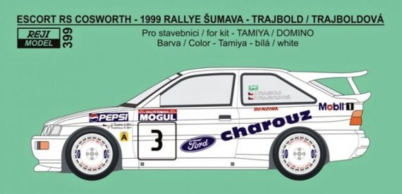 1/24 Ford Escort RS Cosworth 1999 Trajbold