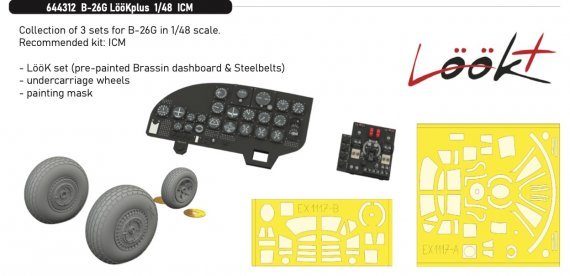Brassin 1/48 B-26G LooKplus for ICM