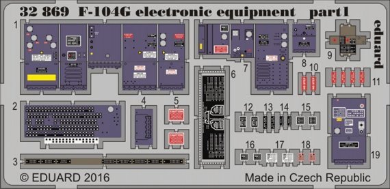 SET F-104G electronic equipment