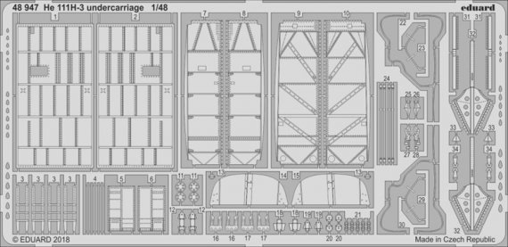 SET He 111H-3 undercarriage