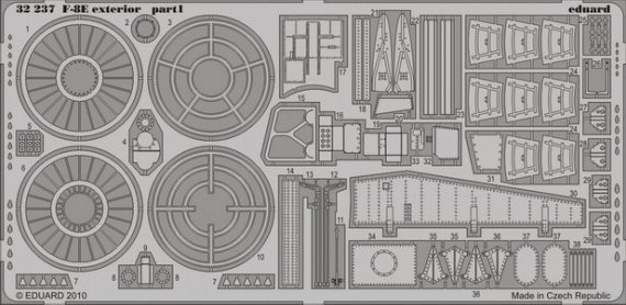 1/32 F-8E exterior (TRUMP)