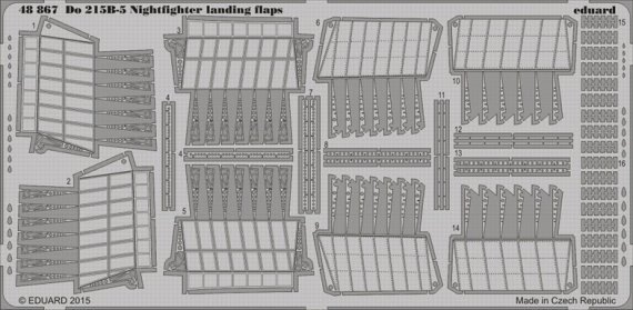 SET Do 215B-5 Nightfighter landing flaps