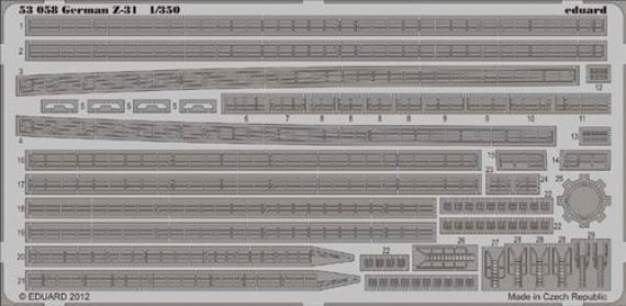 1/350 German Z-31 1/350 (DRAG)