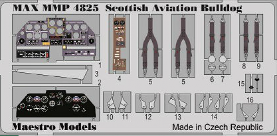 1/48 Scottish-Aviation Bulldog Sk.61/T.1