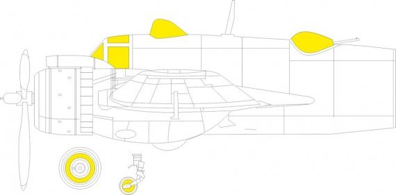 Mask 1/48 Beaufighter Mk.VI for Revell